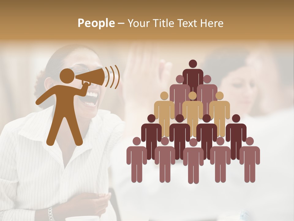 Two Fall Mother PowerPoint Template