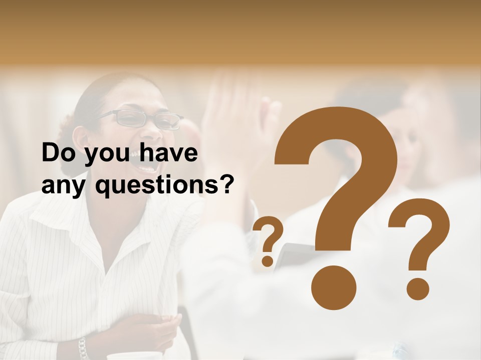 Two Fall Mother PowerPoint Template