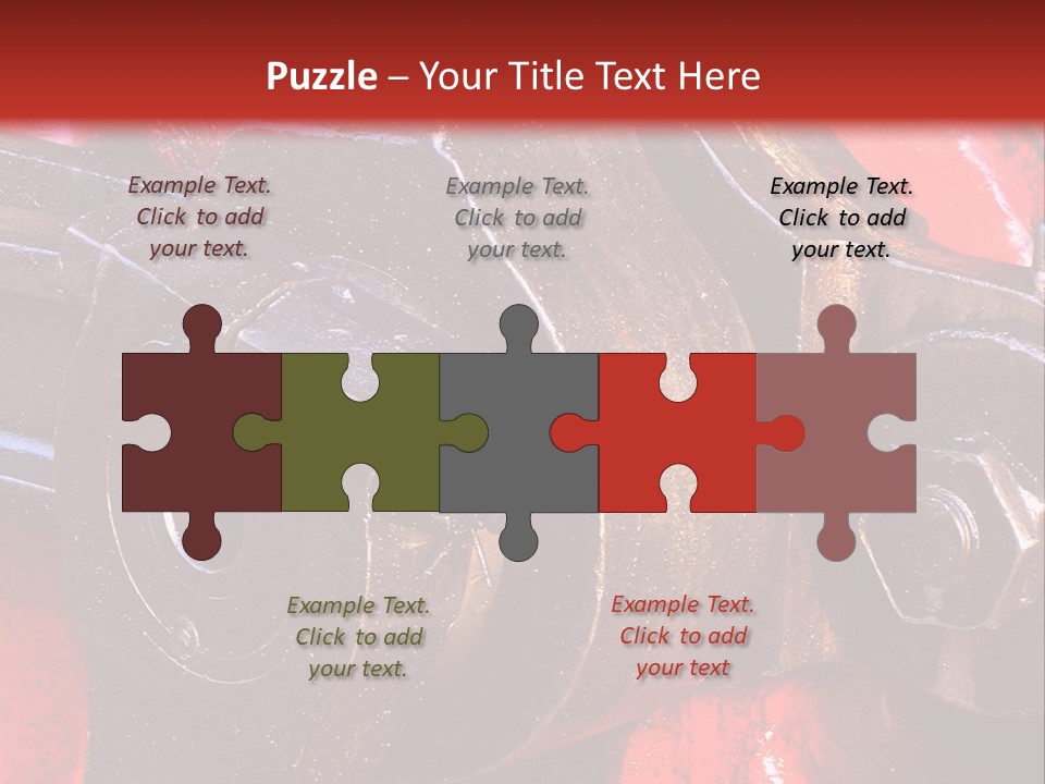 Locomotive Steam Antique PowerPoint Template