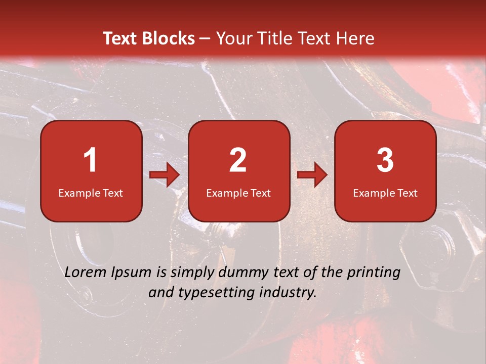 Locomotive Steam Antique PowerPoint Template