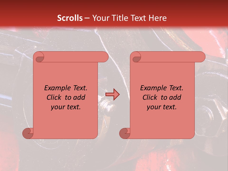 Locomotive Steam Antique PowerPoint Template