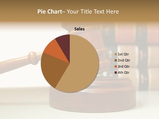Official Wooden Lawbook PowerPoint Template