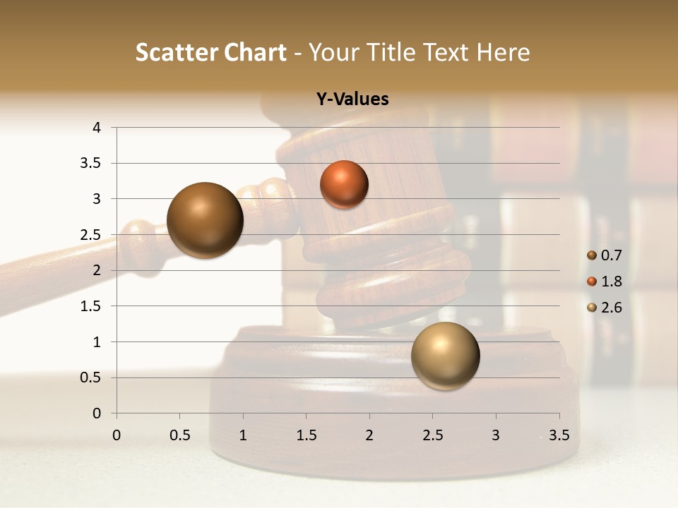 Official Wooden Lawbook PowerPoint Template