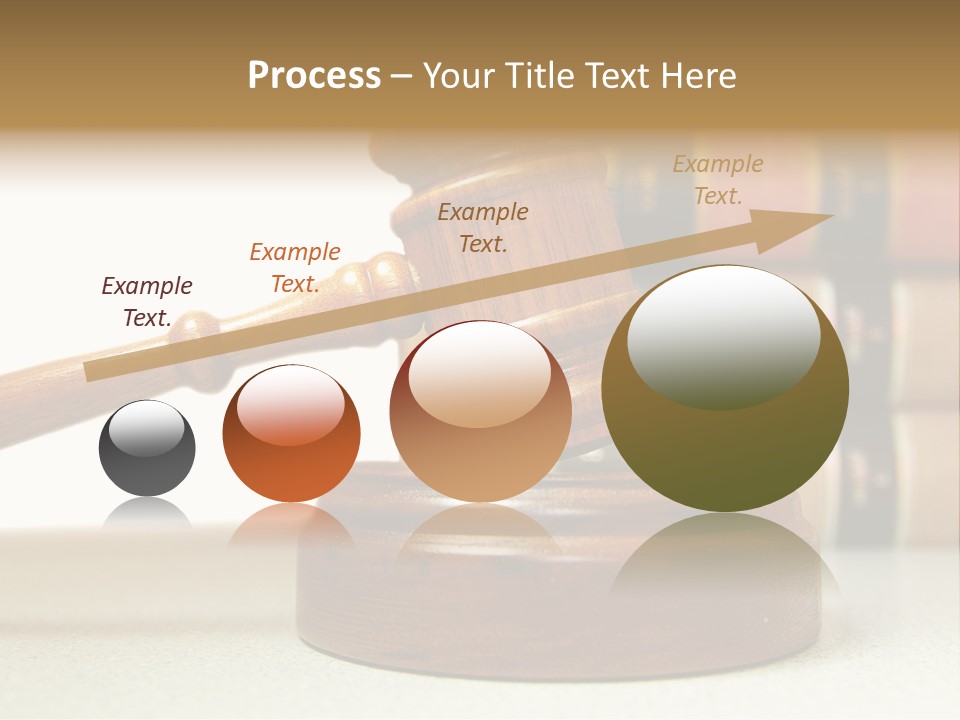 Official Wooden Lawbook PowerPoint Template