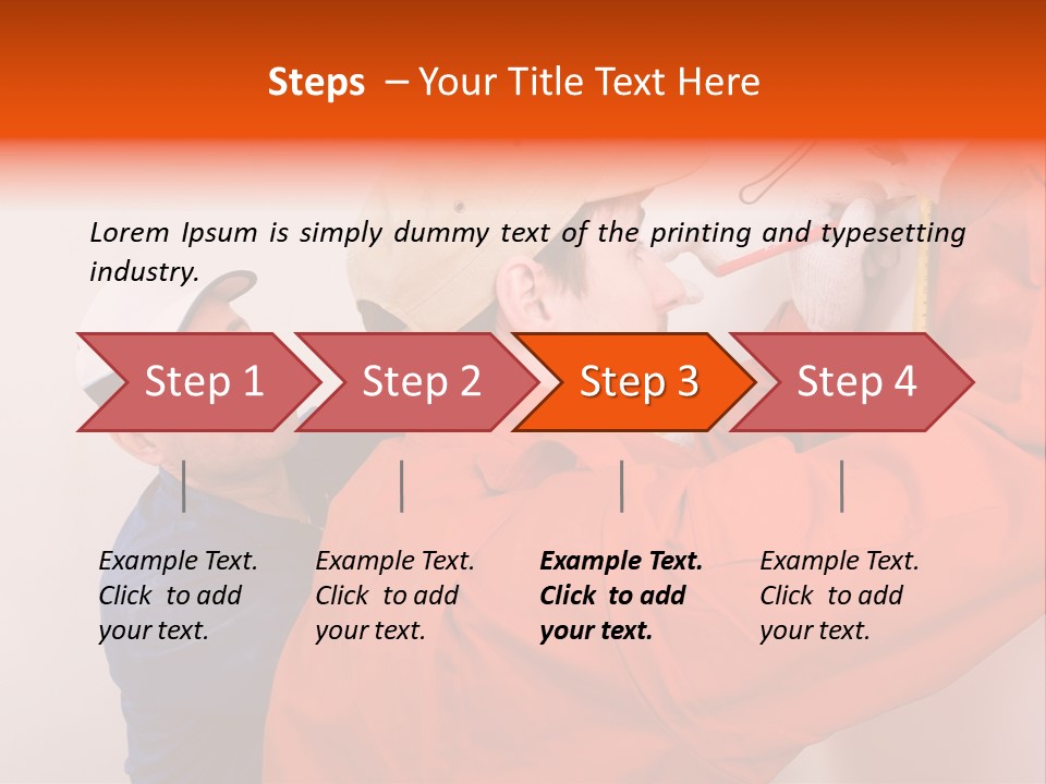 Repairman Senior Level PowerPoint Template