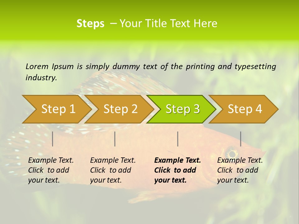 Molly Tropical Velifera PowerPoint Template