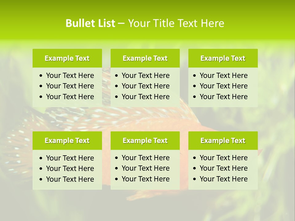 Molly Tropical Velifera PowerPoint Template