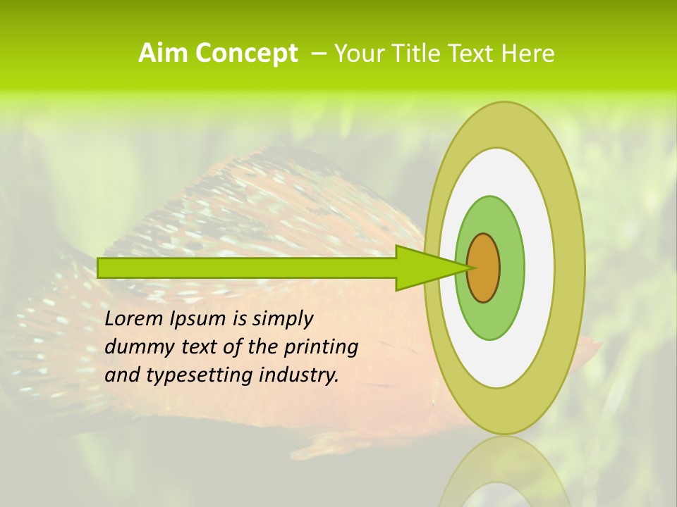 Molly Tropical Velifera PowerPoint Template