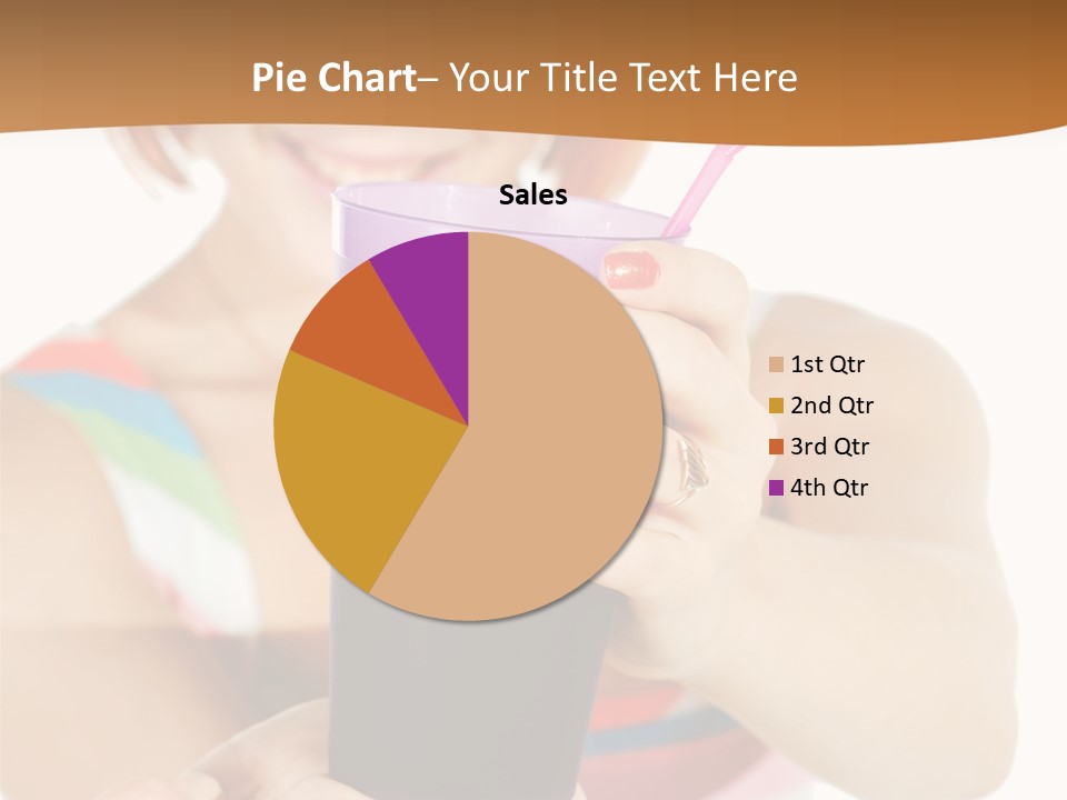 Caucasian White Isolated PowerPoint Template