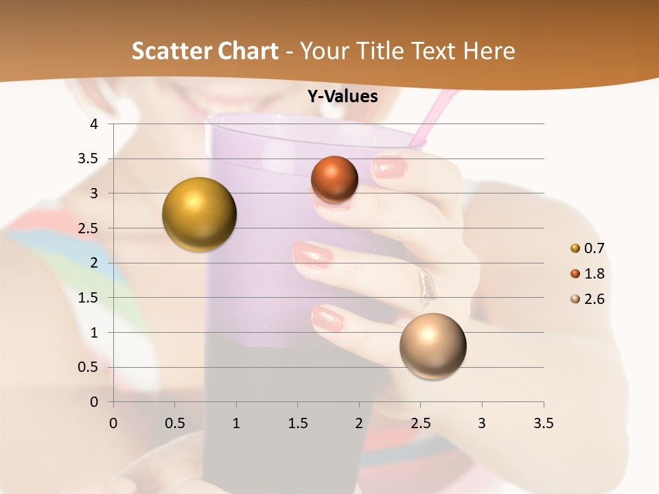 Caucasian White Isolated PowerPoint Template