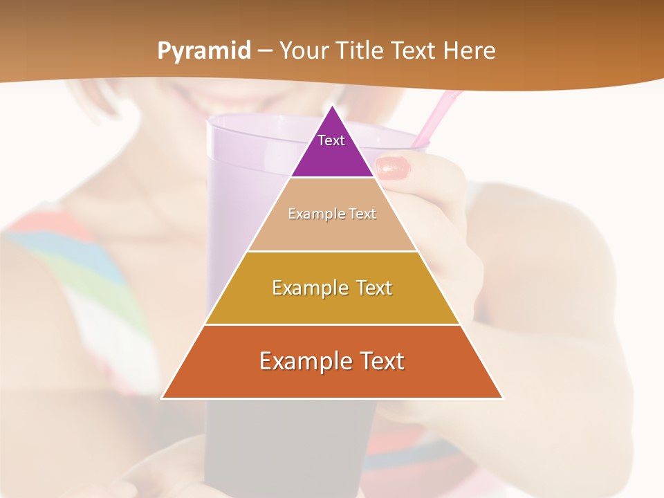 Caucasian White Isolated PowerPoint Template