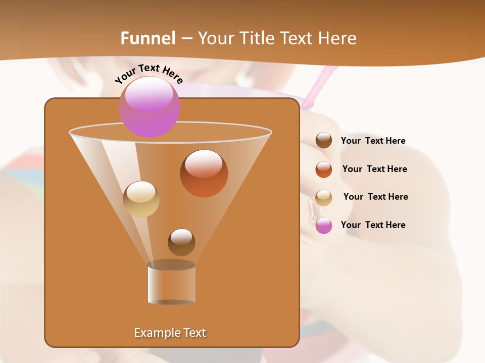 Caucasian White Isolated PowerPoint Template