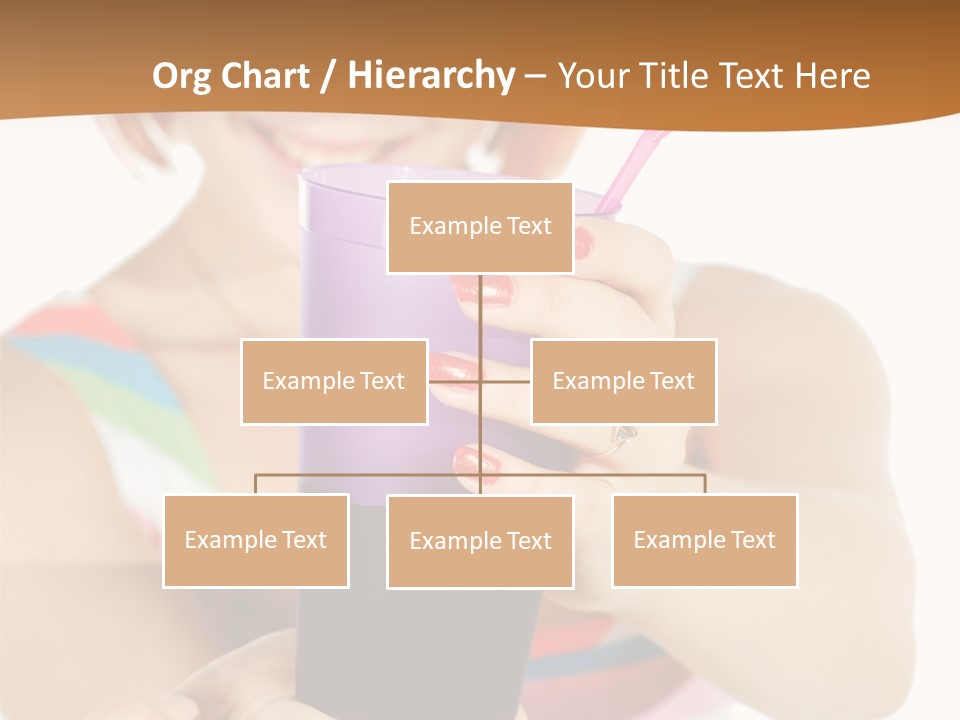 Caucasian White Isolated PowerPoint Template