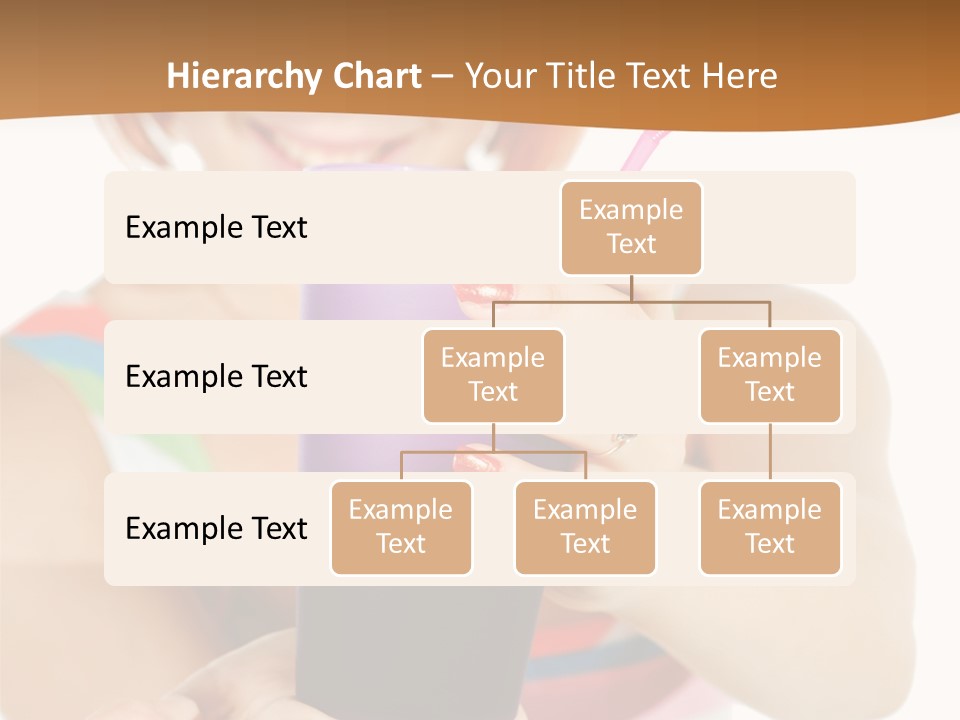 Caucasian White Isolated PowerPoint Template