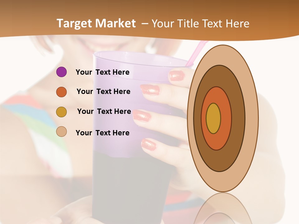 Caucasian White Isolated PowerPoint Template