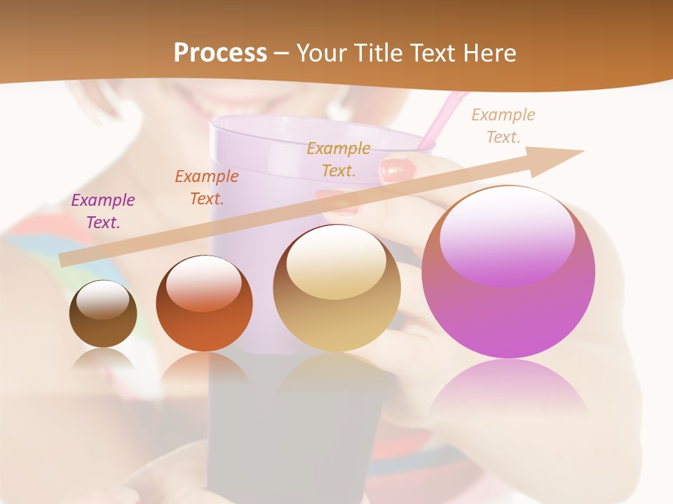 Caucasian White Isolated PowerPoint Template