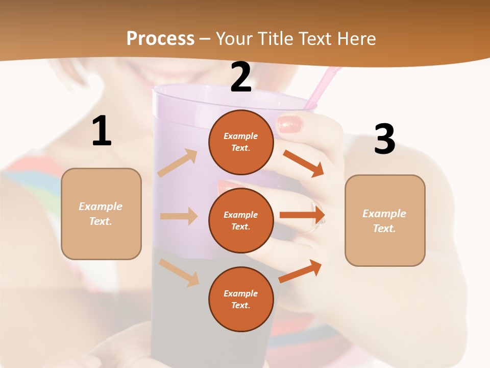 Caucasian White Isolated PowerPoint Template