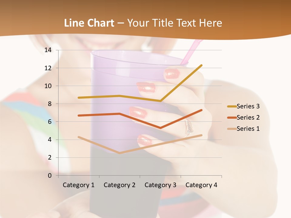 Caucasian White Isolated PowerPoint Template