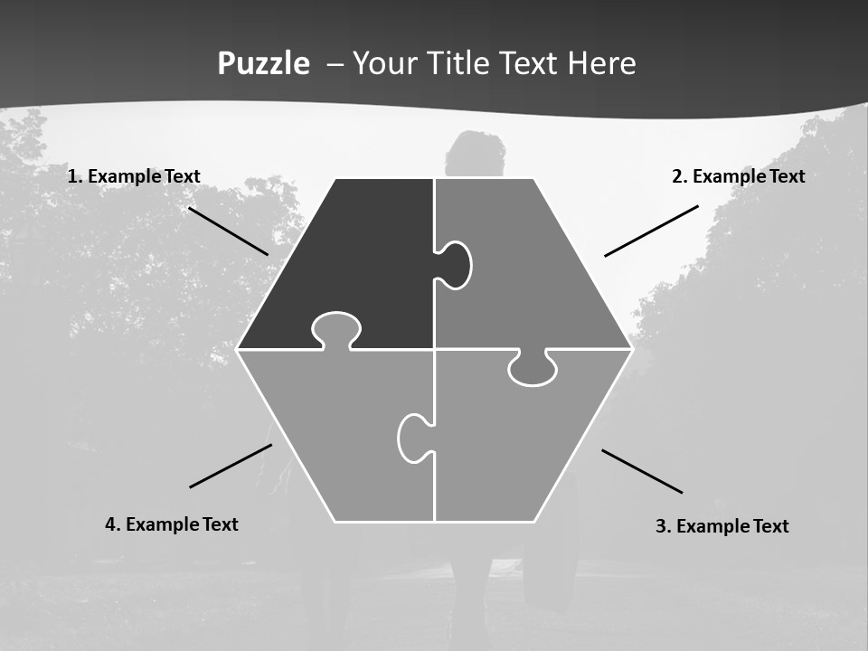 Two Fall Mother PowerPoint Template