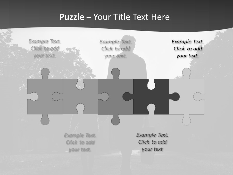 Two Fall Mother PowerPoint Template