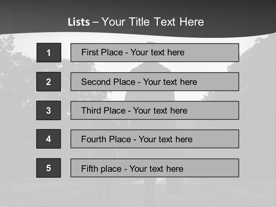 Two Fall Mother PowerPoint Template