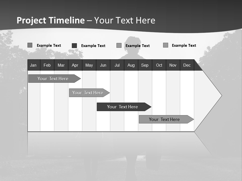 Two Fall Mother PowerPoint Template