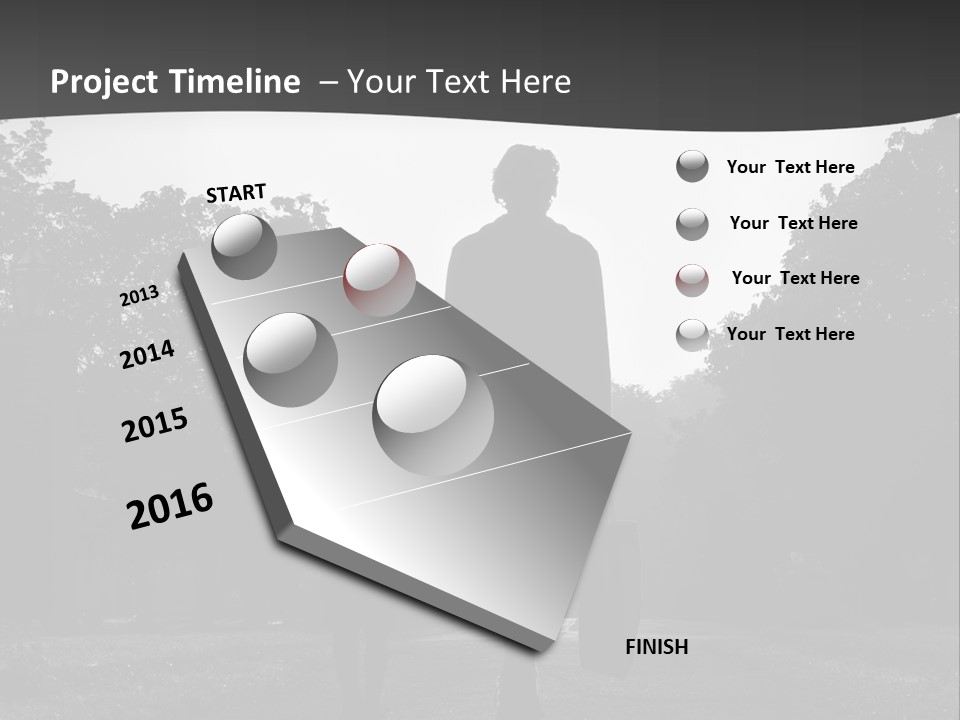 Two Fall Mother PowerPoint Template