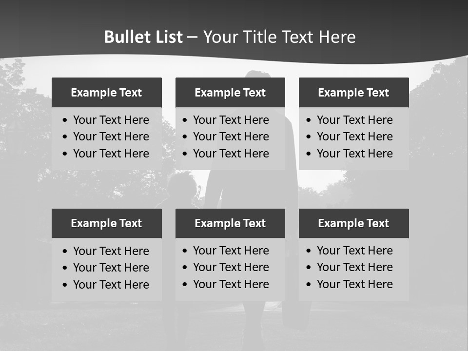 Two Fall Mother PowerPoint Template