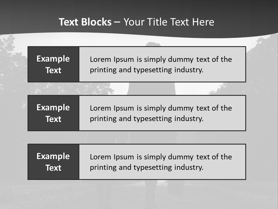 Two Fall Mother PowerPoint Template