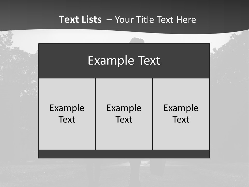 Two Fall Mother PowerPoint Template