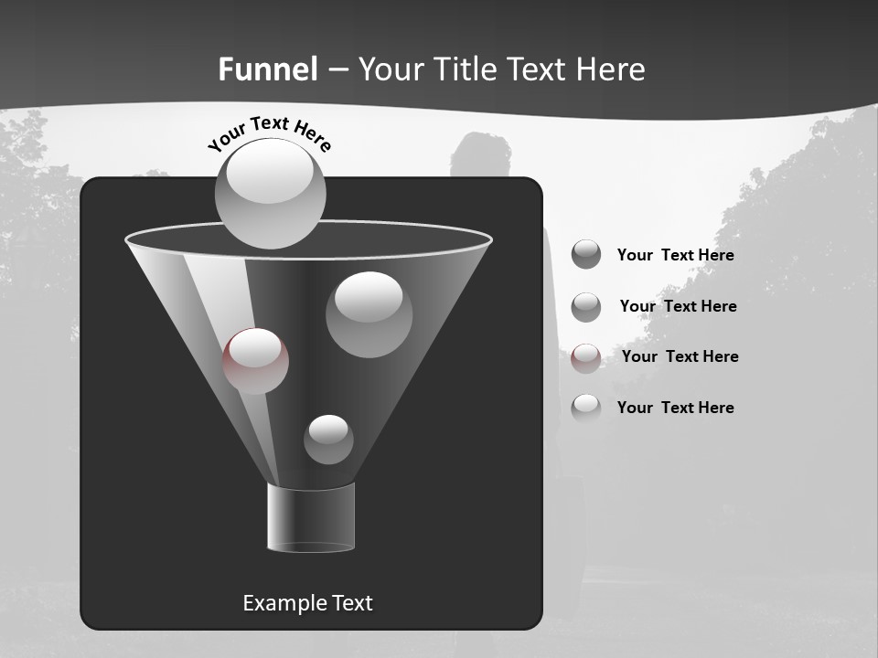 Two Fall Mother PowerPoint Template