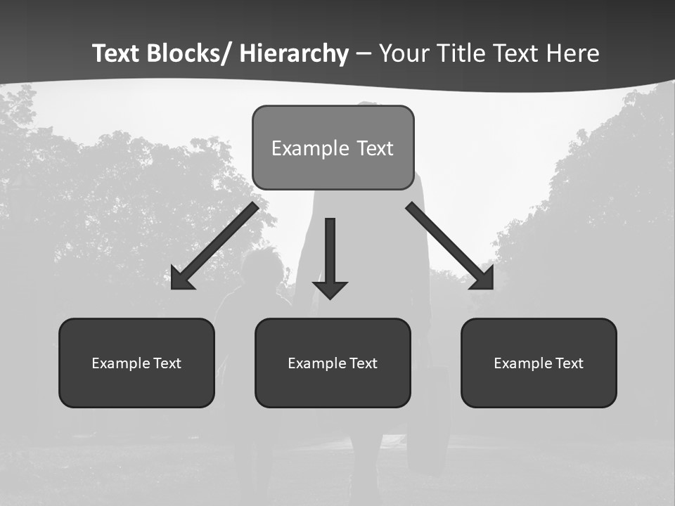 Two Fall Mother PowerPoint Template