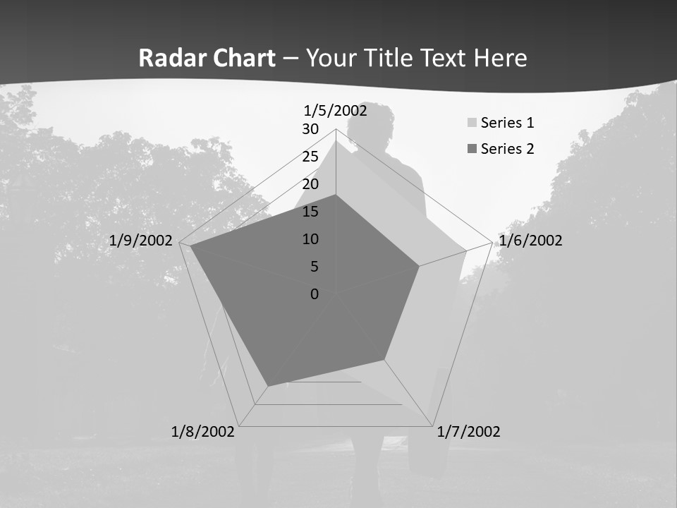 Two Fall Mother PowerPoint Template