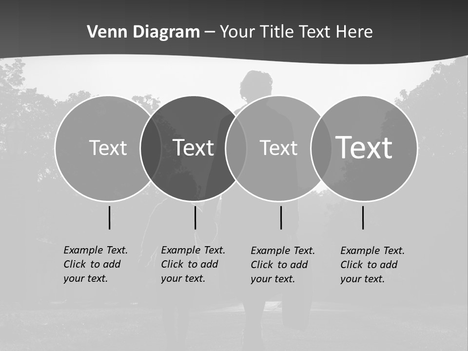 Two Fall Mother PowerPoint Template