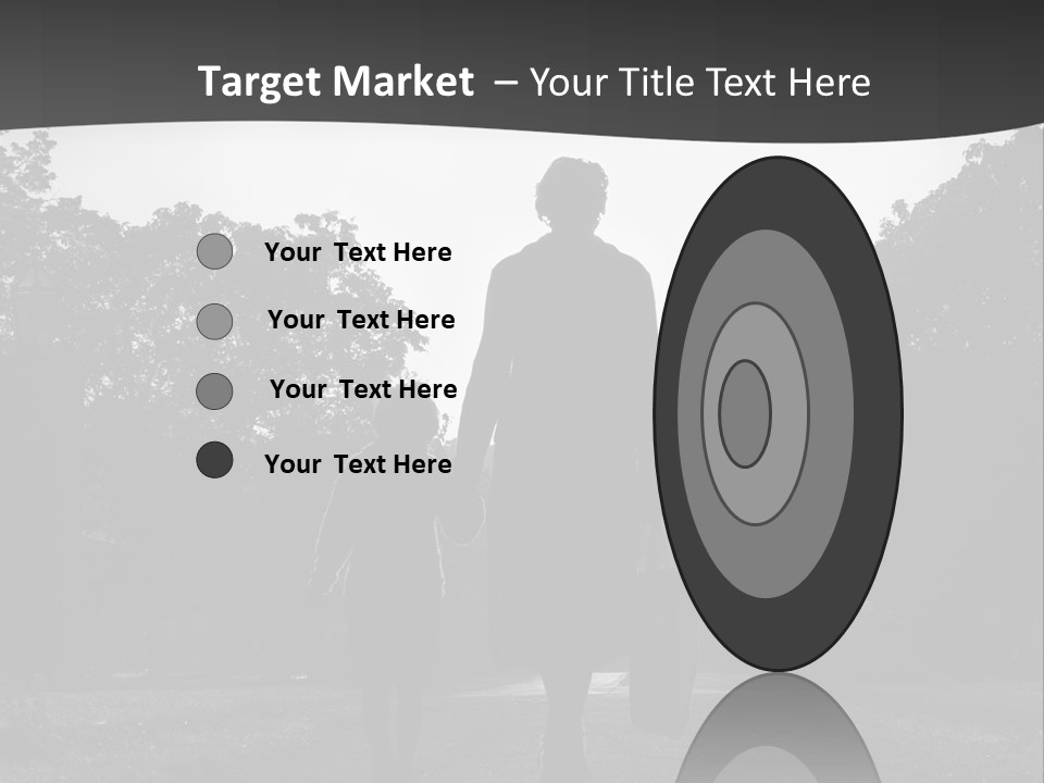 Two Fall Mother PowerPoint Template