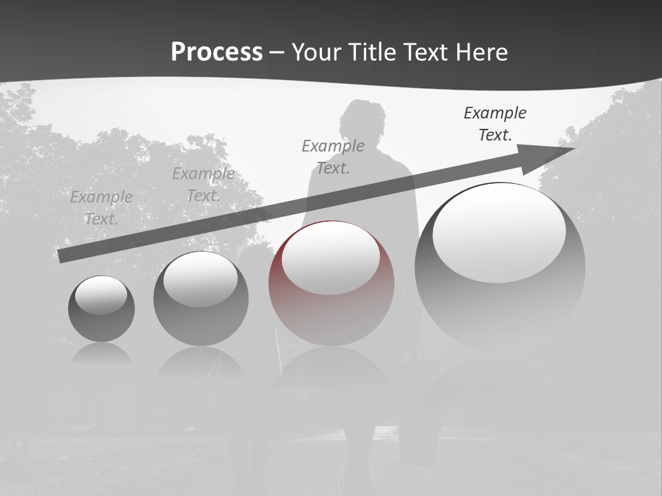 Two Fall Mother PowerPoint Template