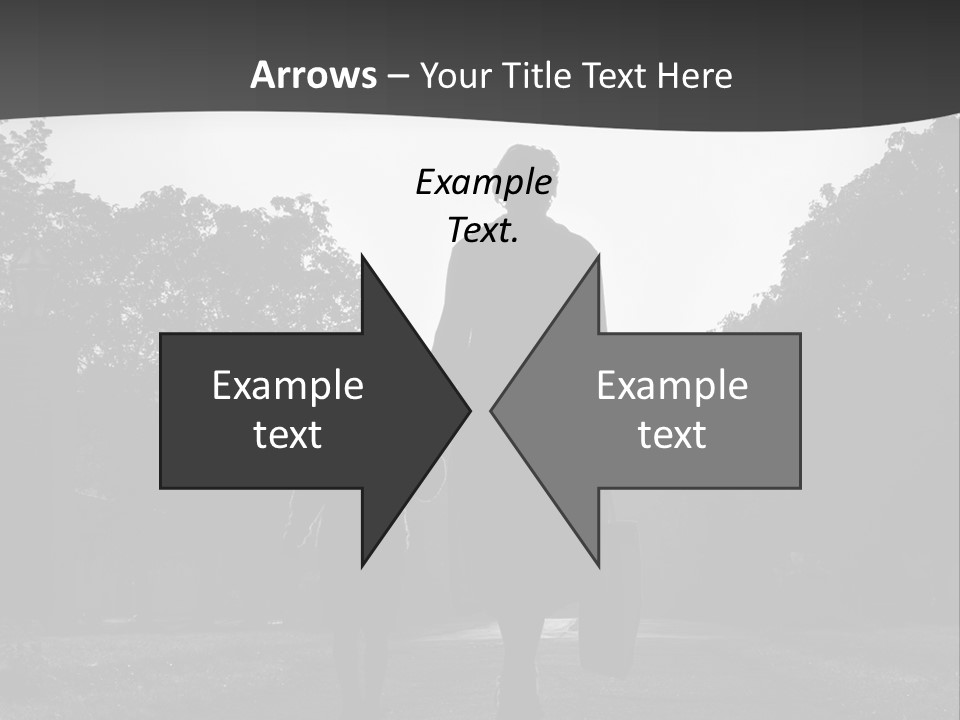 Two Fall Mother PowerPoint Template