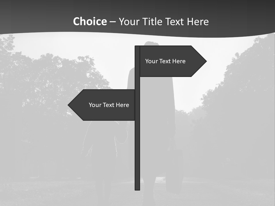 Two Fall Mother PowerPoint Template