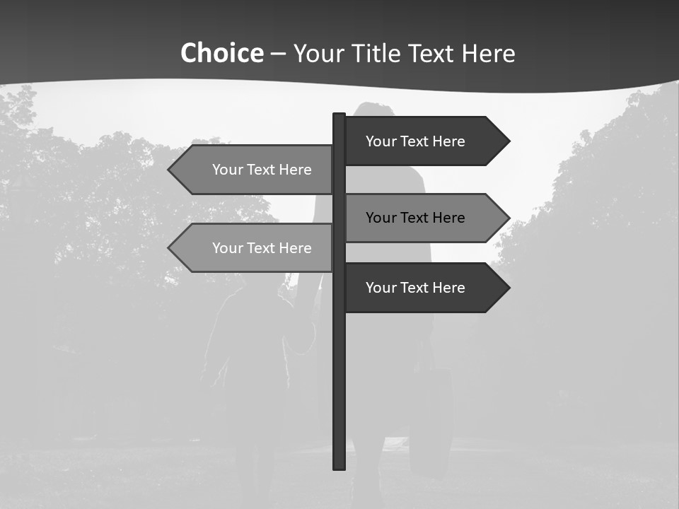 Two Fall Mother PowerPoint Template