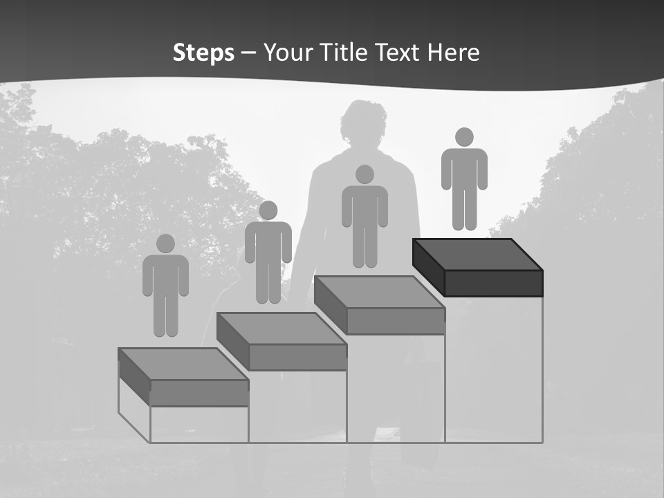 Two Fall Mother PowerPoint Template