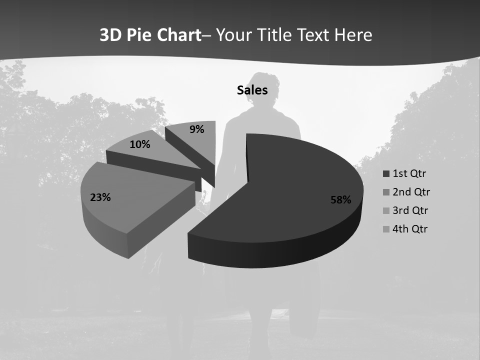 Two Fall Mother PowerPoint Template