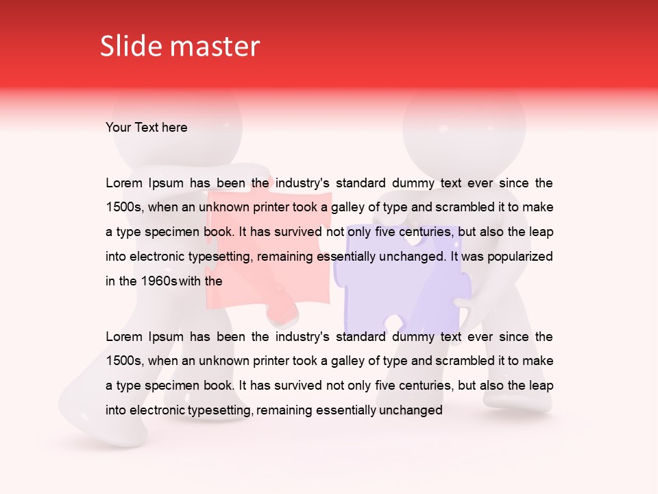 Male Alliance Collaboration PowerPoint Template