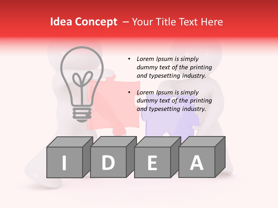 Male Alliance Collaboration PowerPoint Template