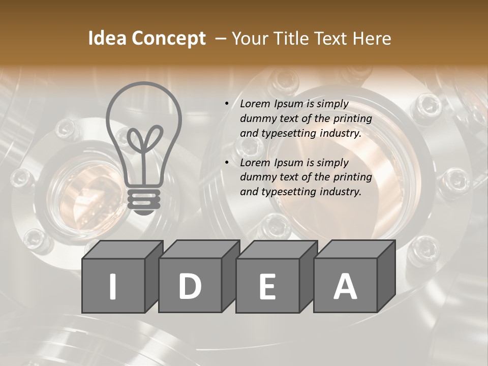 Laboratory Physical Gray PowerPoint Template