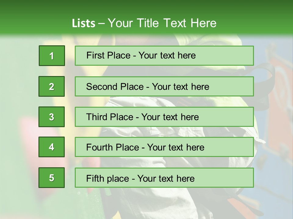 Adventure Survival Entertainment PowerPoint Template