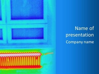 Balance Sheet Temperature Thermography PowerPoint Template