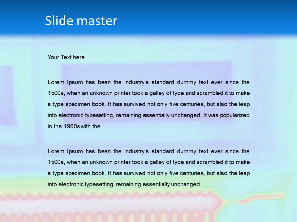 Balance Sheet Temperature Thermography PowerPoint Template