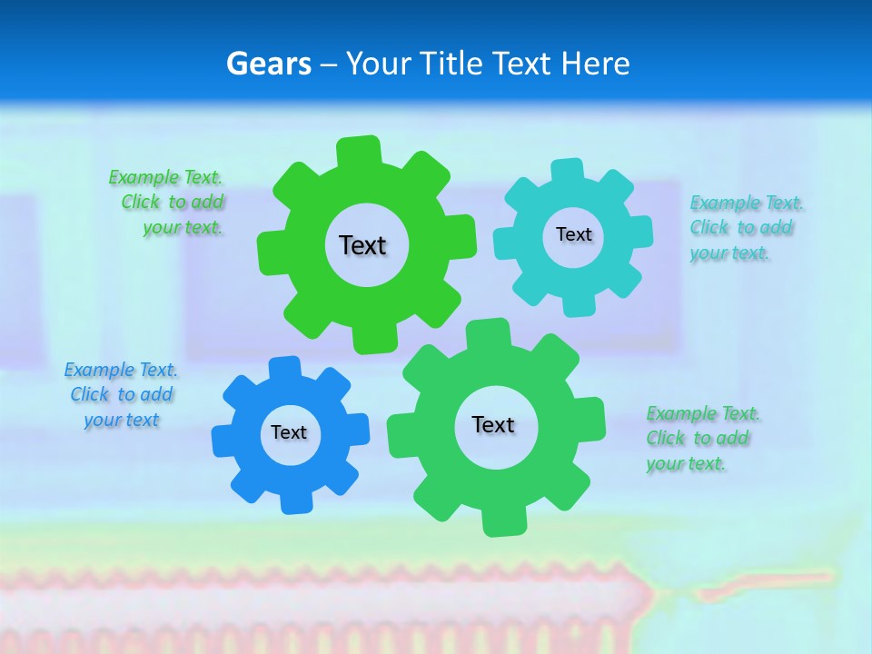 Balance Sheet Temperature Thermography PowerPoint Template