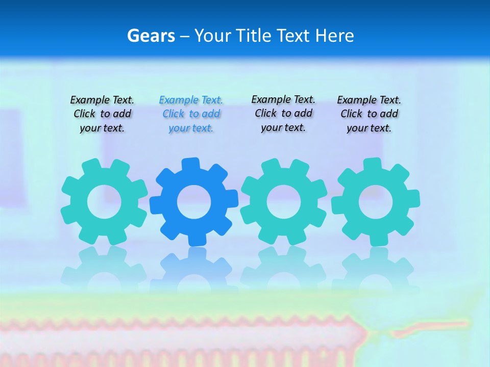 Balance Sheet Temperature Thermography PowerPoint Template