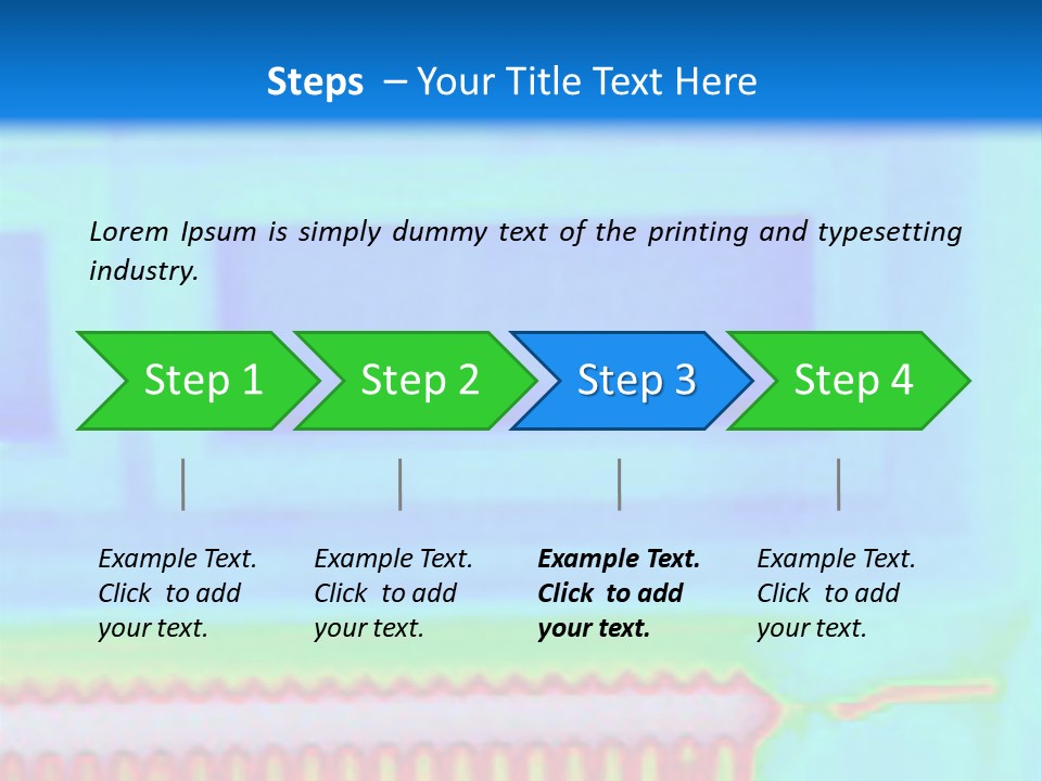 Balance Sheet Temperature Thermography PowerPoint Template